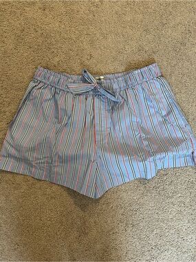 Damson Madder NWT Front tie shorts